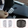 ABS Chrome Dashboard Air Conditioning Outlet Frame Decoration Cover Trim For Land Rover Range Rover Evoque L551