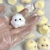 2 шт. миниатюрные игрушки для снятия стресса с медленного отскока, липкие мягкие игрушки для снятия стресса с цыплят