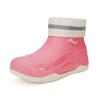 Women's Fashionable Anti Slip Waterproof Wear Resistant Cotton Midsole Rain Shoes Lightweight Rubber Shoes