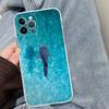 Чехол для телефона с китовой акулой в океане для iPhone 11 12 13 14 15 16 17 Pro Max Plus, прозрачная задняя крышка