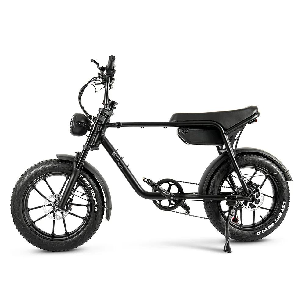 CMACEWHEEL K20 Electric Bike 20“ Fat Tire E-bike 54V 17Ah Battery 7-Speed E MountainBike Men & Women Torque 70N.m