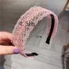 Design Resin Lace  Leaves Headband Korean Style Hair Wear Women Hair Accessories Wide Side Hairband