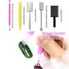 Nail Magnetic Stick Top Coat Magnet Stick Pen Painting Gel Nail Varnish Magnet Tools Set