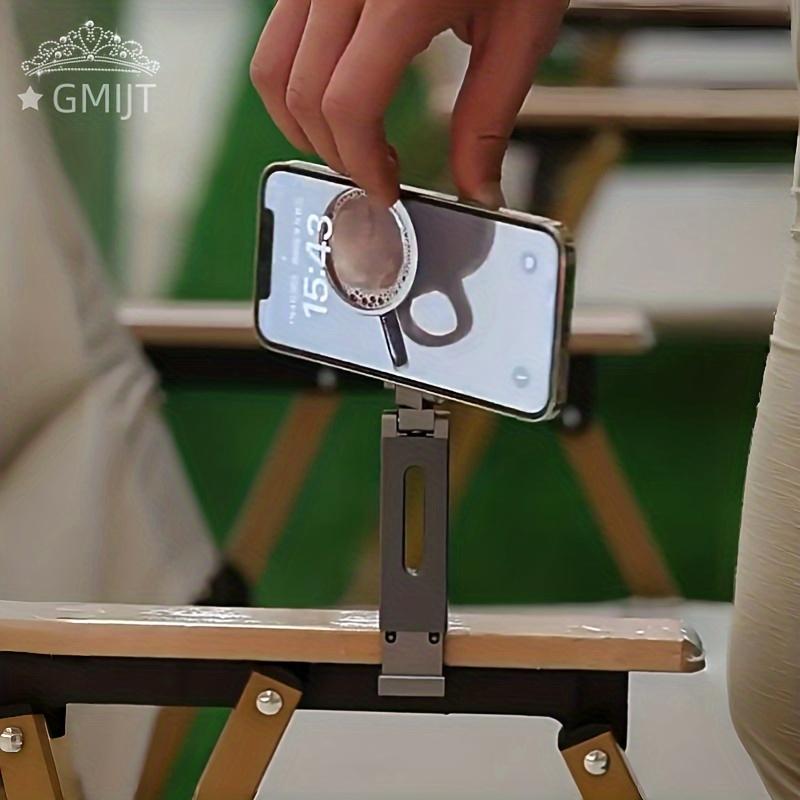 Держатель для телефона в самолет, Подходит для Magsafe, Незаменим для авиаперелетов, Магнитный держатель для телефона, Совместимый, Работа в режиме hands-free для долгих перелетов