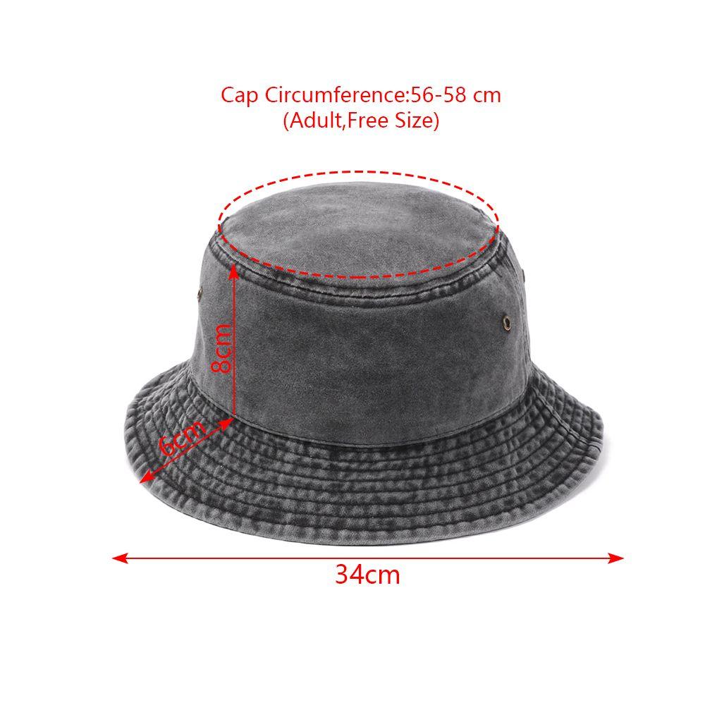 Fashion Women Men Casual Cotton Sun Hat Fisherman Cap Bucket Hat Foldable