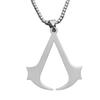 Свитер в стиле панк Assassin's Creed Мужской Свитер Цепочка Хип-хоп Цепочка с Подвеской-ожерельем