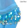 For Thailand/India/Arab Sequins Show Costumes Belly Dance Belt Waist Chain Hip Scarf Dancer Skirt
