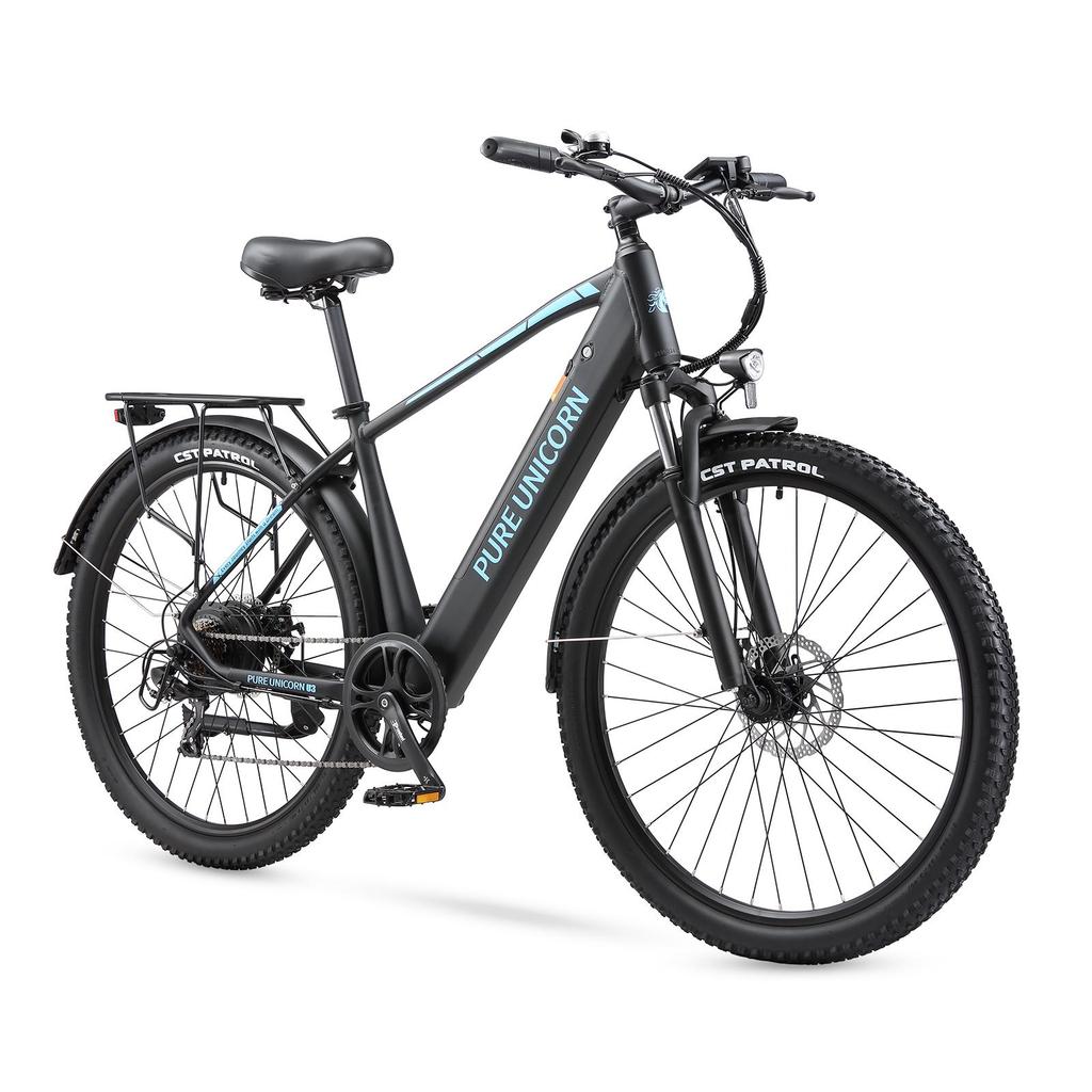 Halo Knight U3 Electric Bike Adults 750W  Motor 48V 12.8Ah Battery 27.5 Inch All-Terrain Tires Maximum Load 150KG Powerful E-Bicycle for Commuting