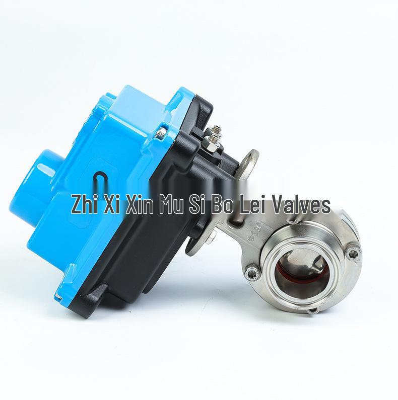 Sanitary Grade Bidirectional Electric Butterfly Valve AD981X-16 UPVC
