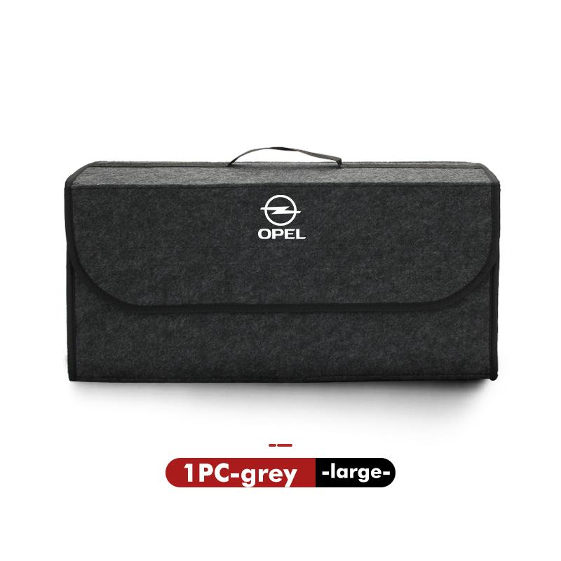 Складная мягкая войлочная сумка-органайзер для багажника автомобиля, коробка-чехол для Opel Astra H G J Insignia Corsa Zafira Meriva Mokka