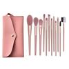 Daily Friends Yumine Makeup Brush 12 Types + Pouch Set, Sakura, 1 Set, the Most Popular Beauty Accessory In Korea