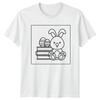 Easter Bunny Eggs Holidays Unisexs TShirt Ladies Tee Graphic Unisex Top