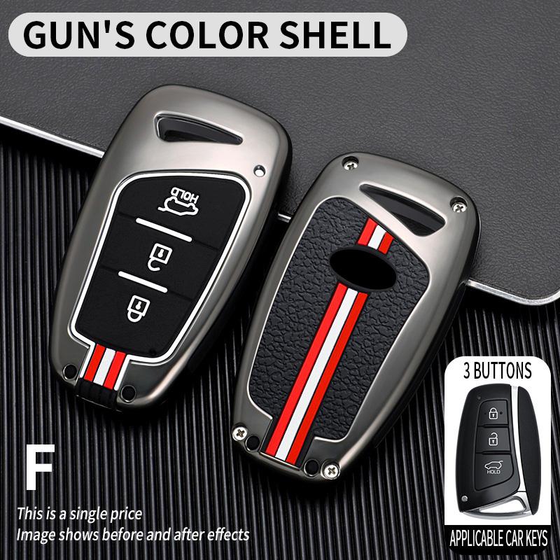 Чехол для ключа автомобиля Крышка Корпус Держатель брелока Для Hyundai Grand Santa Fe IX45 GENESIS EQUUS AZERA 2013 2014 2015 2016 Аксессуары для брелока