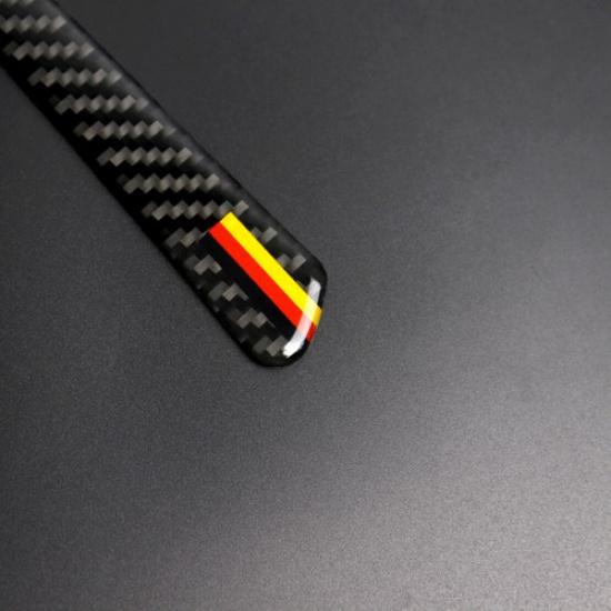 New 2x Carbon Fiber Rearview Mirror Anti-Rub Trim Sticker For BMW X1 E84 2011-15