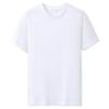 Zirunking 2021 Summer New 100% Cotton White Solid T Shirt Unisex Causal O-neck Basic T-shirt Male/Female High Quality Classical Tops HUIPA1