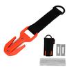 Scuba Diving Line Cutter Dual Sides Dive Cable Rope Cutter with Blade for Safety Rescue Scuba Diver