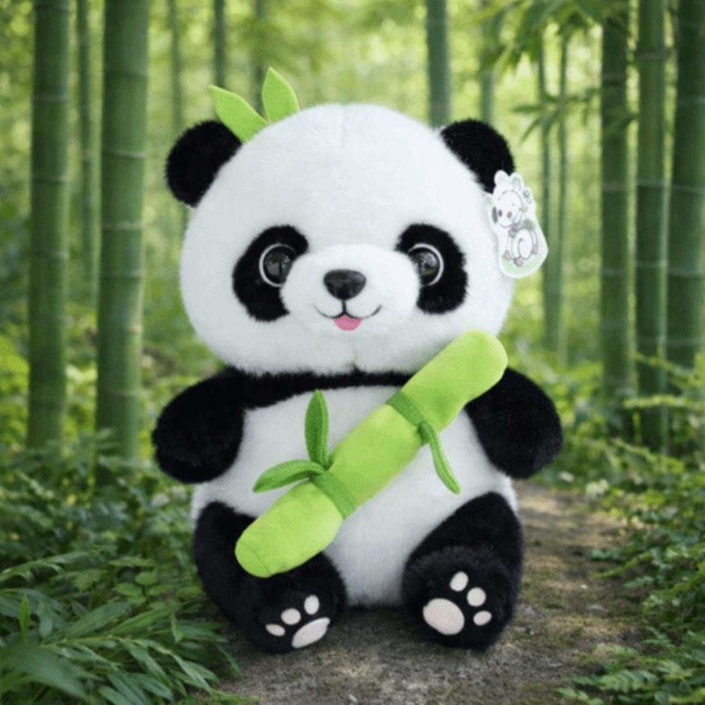 25cm Size Kawaii Panda Soft Stuffed Bear Doll Animal Bear Plush Toy  Kids Presents