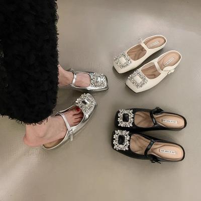 Британские женские туфли Мэри Джейн на плоской подошве 2025 года, универсальная юбка, французские туфли на мягкой подошве