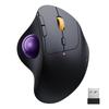 ProtoArc Trackball Mouse Compatible with Both Connect 3 Devices At the Same Wireless Large DPI Button Compatible with In Bluetooth/2.4GHz, Time,