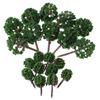 20 Pcs Shrub Vegetation Military Scene Sand Table Landscape Tree Model Deor