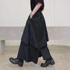 Мужские брюки-юбки для кэндо в японском стиле Yohji Yamamoto - Летний черный дизайн Warrior