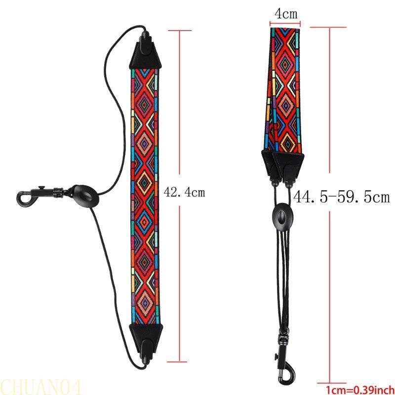 A1A2 Upgraded Saxophone Neck Strap Leather Strap Padded for Alto/ Saxophone