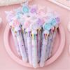 10 Colors Gift Colorful Refill School Office Supply Animal Rollerball Pen Ballpoint Pen Mermaid