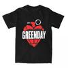 Green Days Flower Pot T-Shirts 100 Cotton Clothes Summer Vintage Short-Sleeve T-Shirt O Neck Hip Hop Casual Tshirt New Arrival