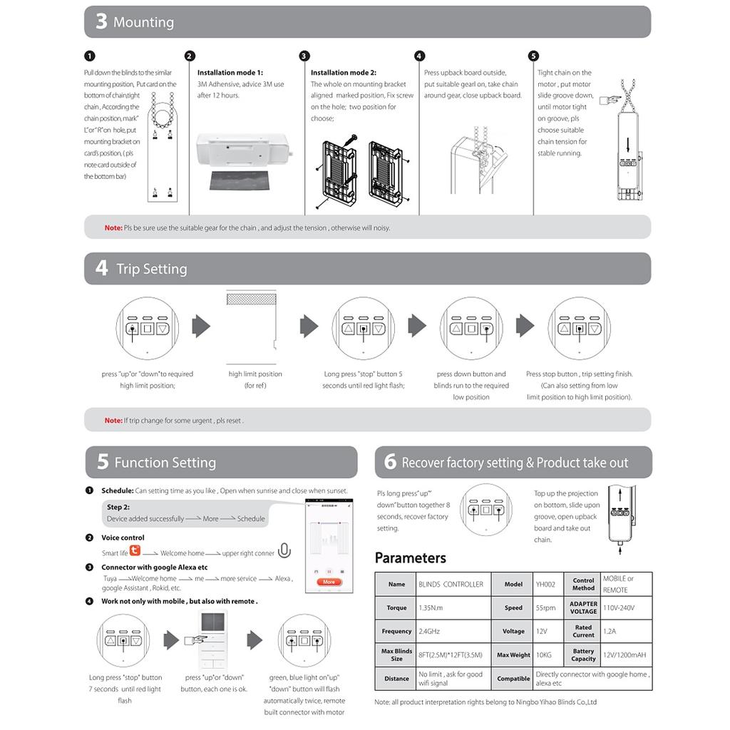 AUGIENB Комплект для автоматизации умных жалюзи WIFI Электрические умные моторизованные оконные жалюзи с дистанционным управлением через приложение