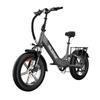 WILDEWAY Torpedo All-terrain electric bicycle 500W Motor 48V15Ah Battery City off-road electric bicycle 20inch Tire