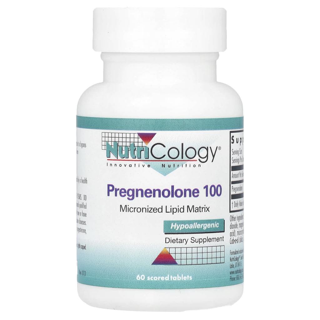 Pregnenolone 100, 60 Scored Tablets