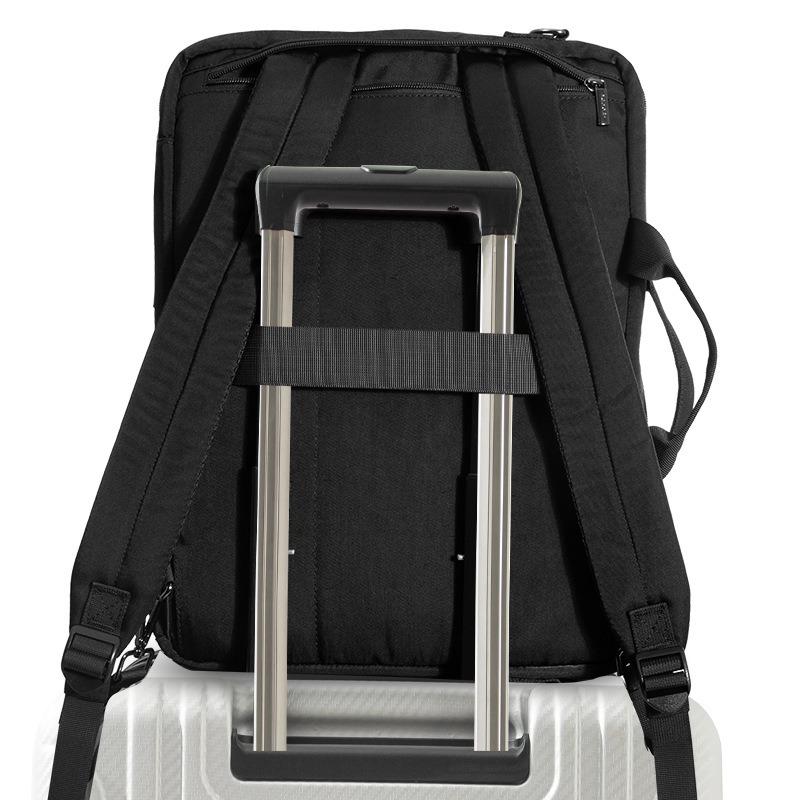 Мужской диагональный компьютерный рюкзак, деловая повседневная сумка через плечо, водонепроницаемая, устойчивая к царапинам, многофункциональная дорожная сумка