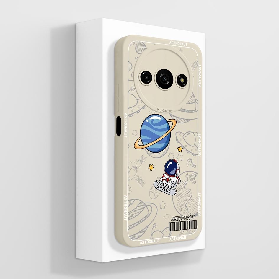 Милый клубничный и медвежий противоударный чехол из жидкого силикона для Redmi A1-A4