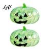 Relaxation Squeeze Ball 1/2/3Pcs Halloween Pumpkin Stress Relief Toy Creepy Head Toy Glitter for Kids Adults Party Favors Decompression