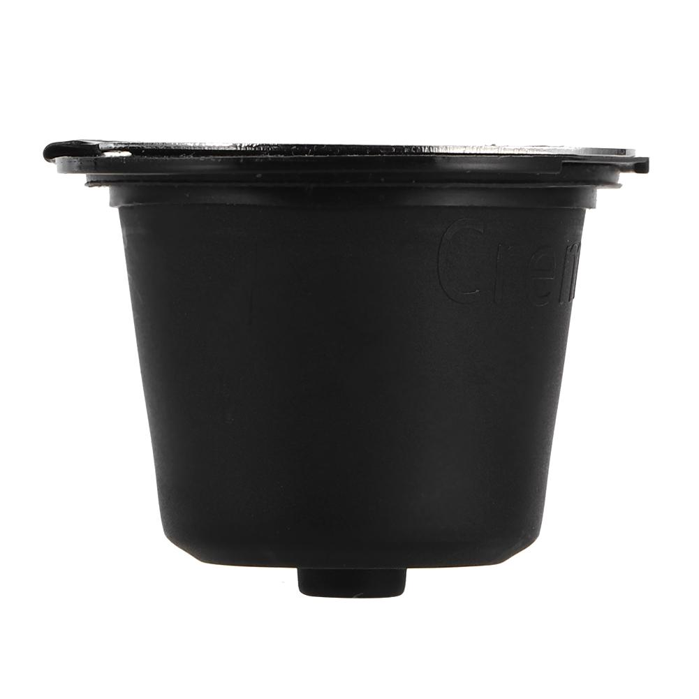 Stainless Steel Chromeplate Refillable Reusable Coffee Capsule Cup Filter Fit for Nespresso