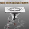 Stainless Steel Floor Drains Anti-odor Drainer Shower Strainer Cover Washing Machine Ground Leakage Kitchen Bathroom Hardware