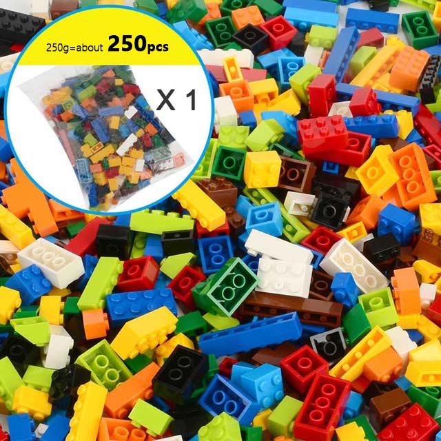 Hot 250-3000G Building Blocks Diy Creative Bricks Compatible Inglys Classic Bricks Bulk Base Plate Educational Toy For Children