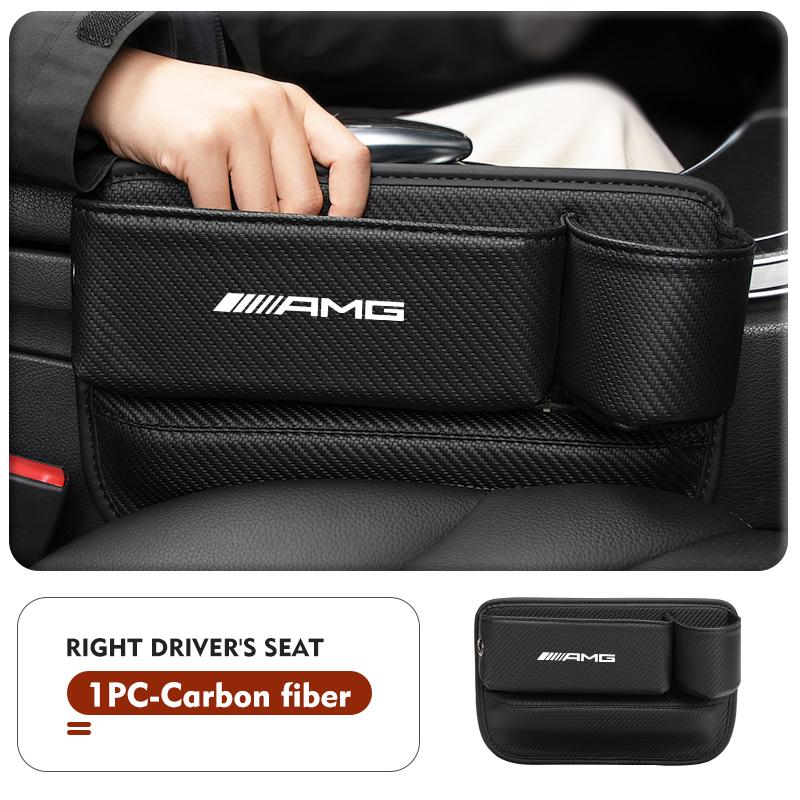 Car Seat Gap Storage Box Water Cup Holder Interior Accessories For Mercedes Benz AMG W204 W205 W203 W211 W201 W210 W108 W124 W12