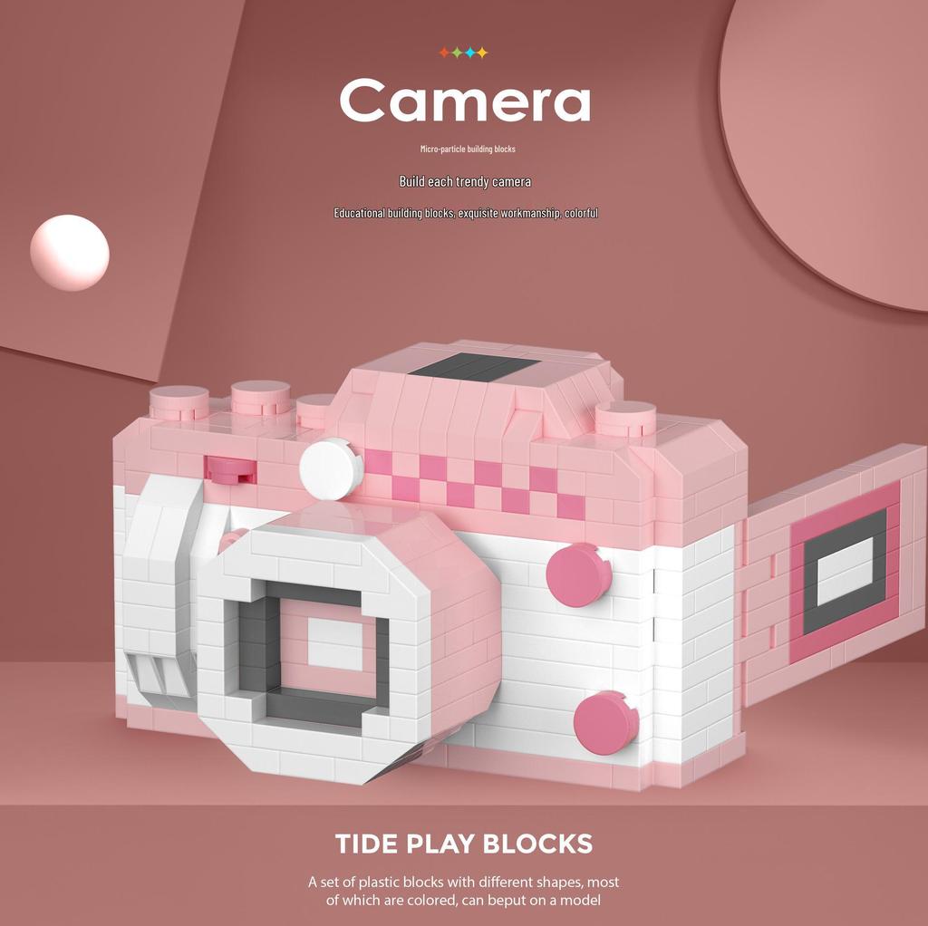 Chaolechuang 3D Зеркальная цифровая камера Конструктор Модель Подарок