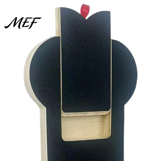 Wooden Pet Grooming Station Dog Scratch Board with Treat Box, Nail File Board, Bone Shaped Pad, Grinder Alternative for Large Medium Small