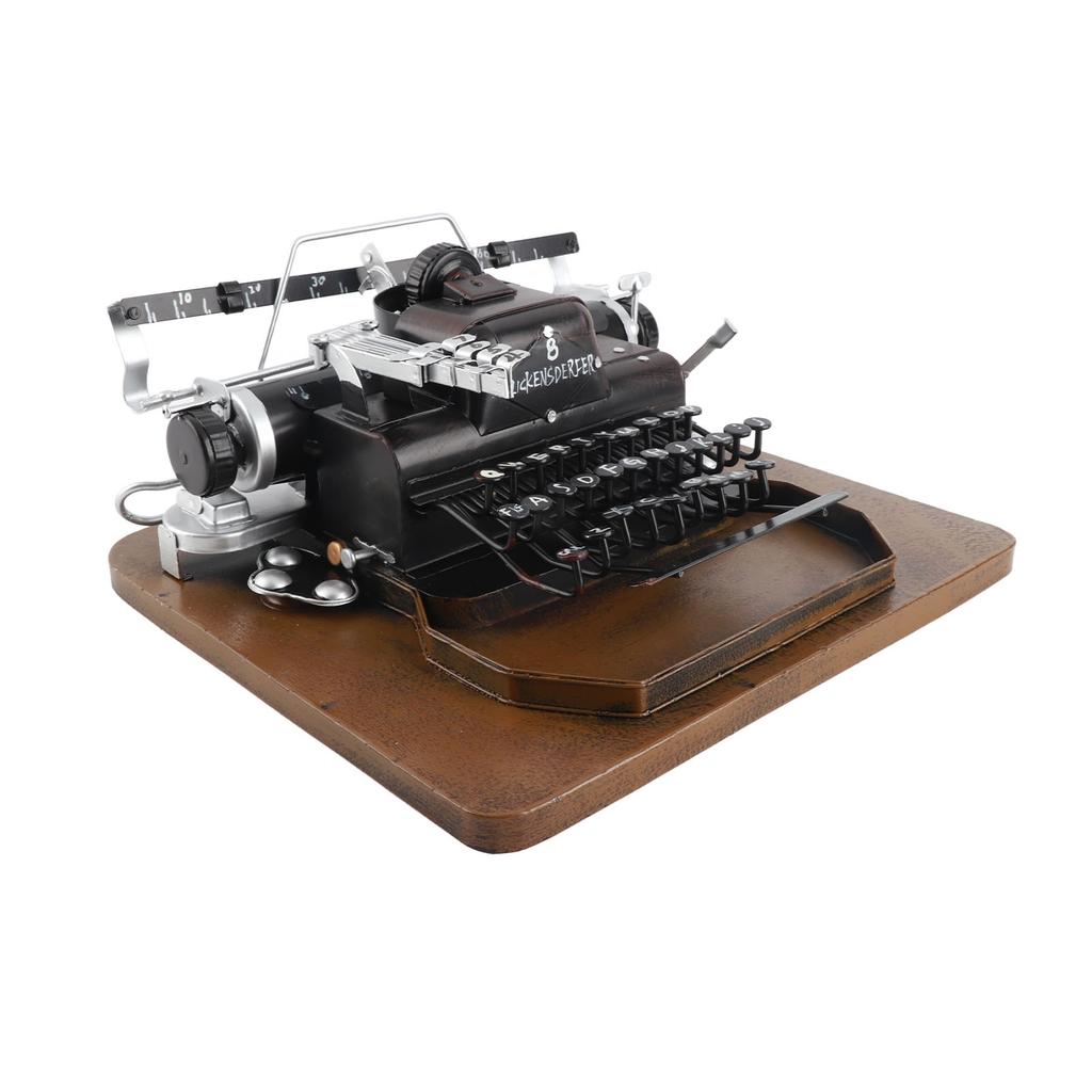Винтажная модель пишущей машинки Декомпрессионная декоративная стильная антикварная модель пишущей машинки для дома