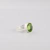 Peridot Gemstone Silver Ring, 925 Sterling Silver Peridot Jewelry, Designer Ring For Women Engagement, August Birthmonth Gift RR-73-5