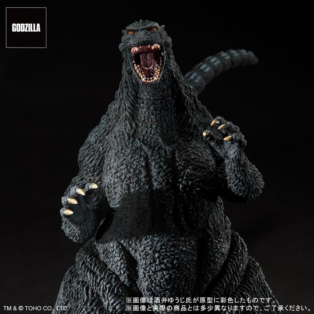 X-PLUS GARAGE TOY Toho 30cm Series Yuji Sakai Modeling Collection Godzilla (1995) Last Scene Height Approx. 310mmLength Approx. 440mm Non-scale PVC