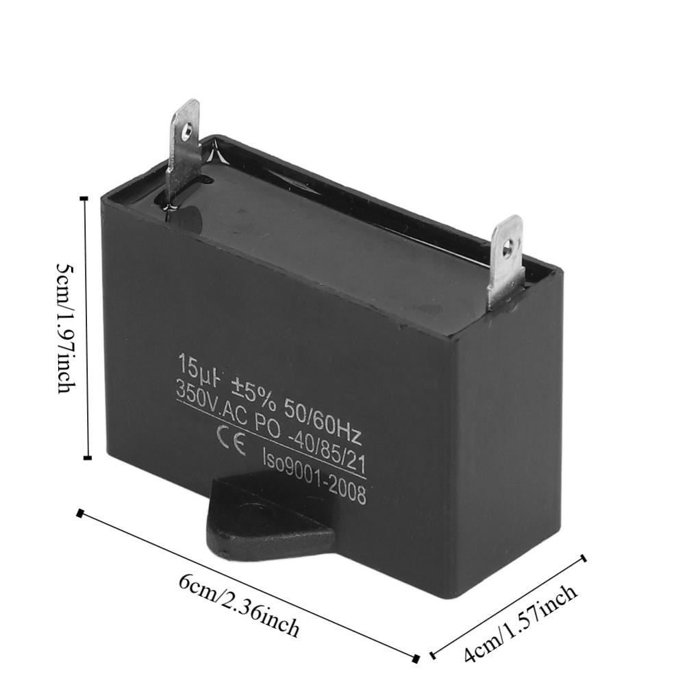 15uf CBB61 Capacitor 350VAC Running Starting Capacitor Motor Capacitor Electronic Components
