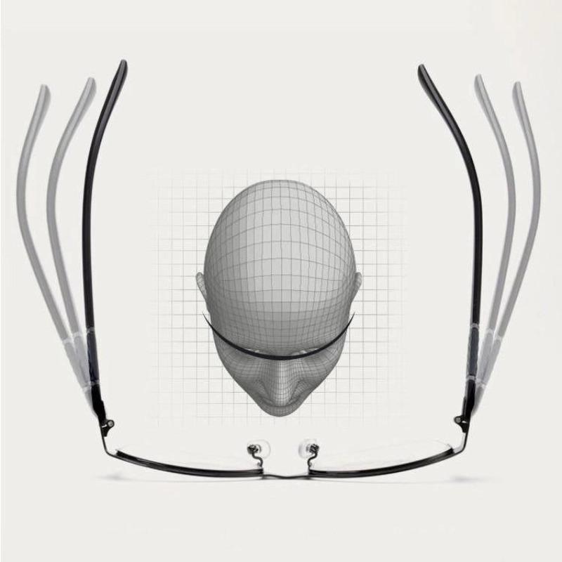 Металлические очки для чтения в полуоправе HD TR90 очки для дальнозоркости мужские деловые очки диоптрии 0 +1.0 +1.5 +2.0 +2.5 +3.0 +3.5 +4.0