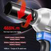 Dongcheng High Torque Brushless Electric Wrench with Lithium Battery 
