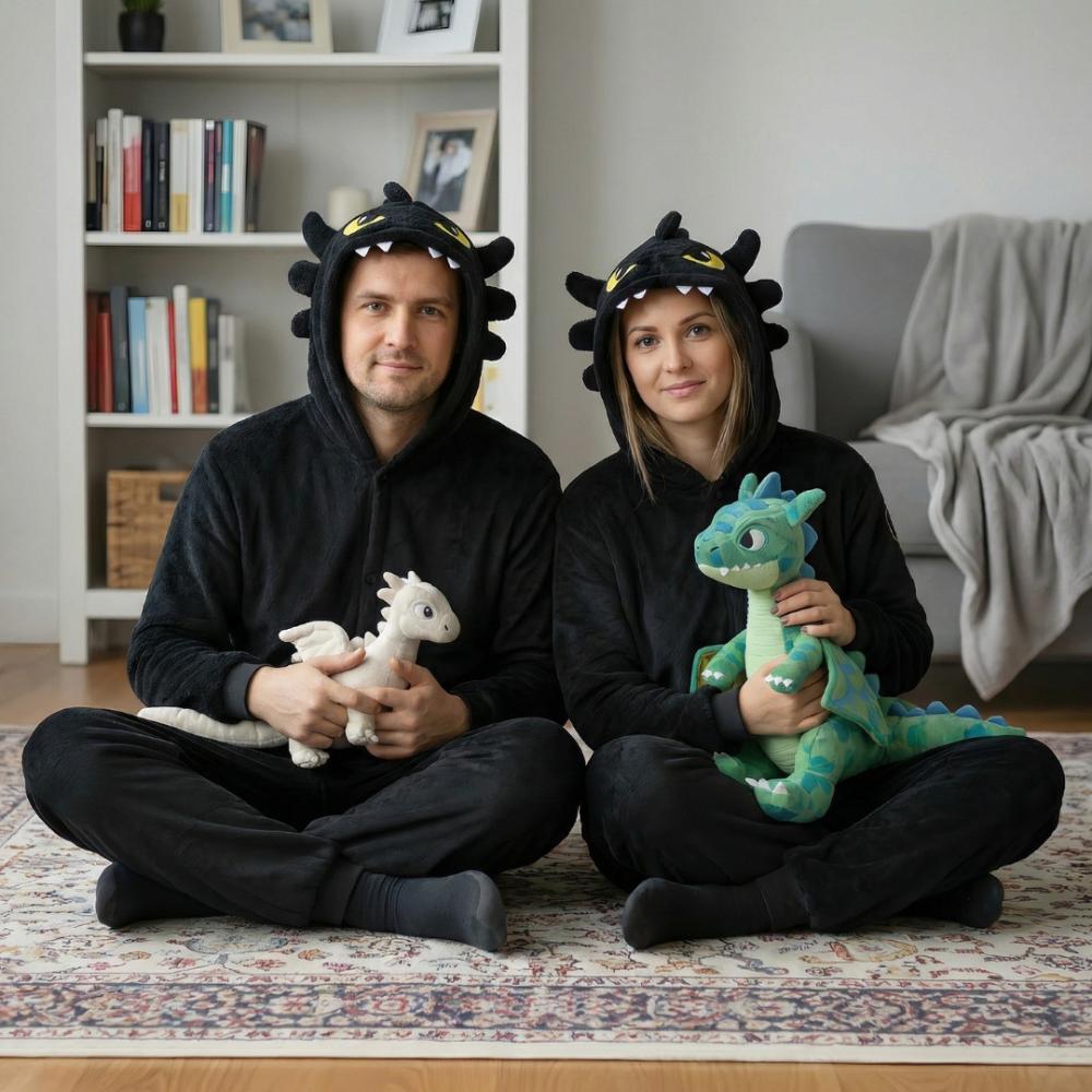 Onesie Kigurumi Pajamas Toothless Costume : 195 - 205Cm