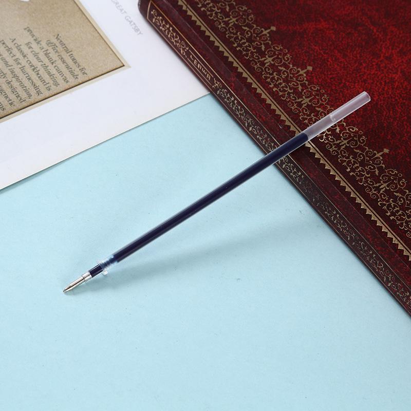 Гелевые стержни для ручек с пулевидным наконечником 0,5 мм — черные, красные, синие — универсальные, подходят для ручек европейского стандарта для подписи