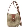 Сумка-косичка с бахромой в стиле бохо, женская летняя пляжная соломенная сумка, повседневная универсальная сумка через плечо