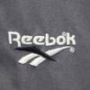 Reebok 90-е Старая бейсбольная куртка с коротким рукавом M Угольно-серая Мужская Б/У